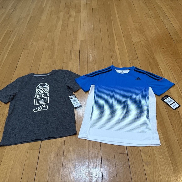adidas Other - Adidas Boys Bundle Size 7 Shirts New With Tags